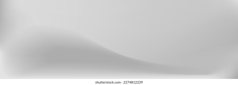 Liquid Weather Smog Wavy Flow Grey Wallpaper. Pastel Smoke White Metal Water Gradient Mesh. Blurry Cloudy Gray Monochrom Cloud Light Smooth Surface. Curve Silver Sky Fluid Smooth Gradient Background.