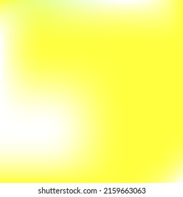 Textura desenfocada de limón blanco músculo limoso y limón blanco. Malla gradiente de color amarillo amarillo claro. Moda Vivid Neon Bright Borde Fondo. Fondo de degradado de vectores vibrante suave a la moda.
