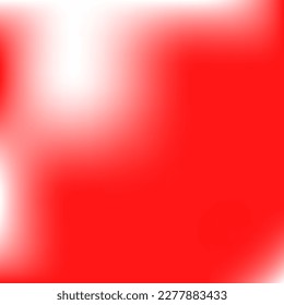Flüssiges weißes glattes Vektorunscharfpapier. Aquarellfarbener, hellroter Farbverlauf-Hintergrund. Lebhafte hellfarbene, helle, glatte Oberfläche. Mode Trendy Spotlight Multi Farbe Farbverlauf Mesh.
