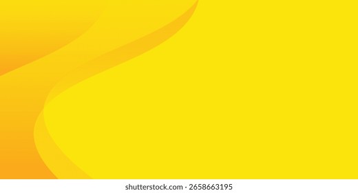Fundo amarelo líquido. Composição dinâmica da forma. Para design de apresentação. Vermilion base para sites, impressão, banners, papéis de parede, cartões de visita, brochuras, banners, calendários, gráficos.