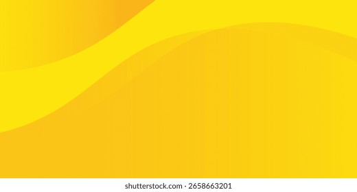 Liquid yellow background. Dynamic shape composition. For presentation design. Vermilion base for websites, print, banners, wallpapers, business cards, brochures, banners, calendars, graphics.