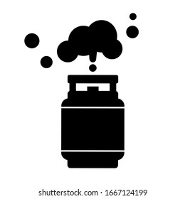 liquified Petroleum gas simple icon