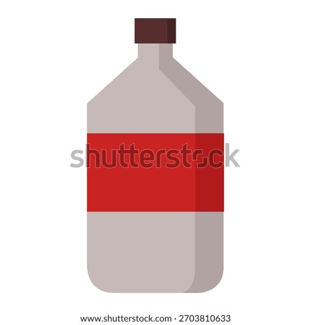 Liquor bottle icon illustrated in vector