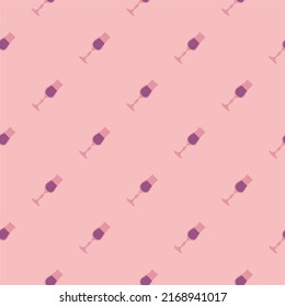 Liquor glass seamless pattern, great design for any purposes. Doodle style. Hand drawn image. Repeat template. Party drinks concept. Freehand drawing. Cartoon sketch graphic draft. Vector.
