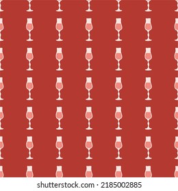 Liquor glass seamless pattern, great design for any purposes. Doodle style. Hand drawn image. Repeat template. Party drinks concept. Freehand drawing. Cartoon sketch graphic draft. Vector.
