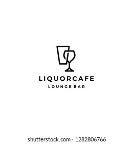  liquor store logo vector