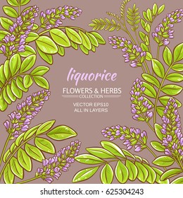 liquorise vector frame