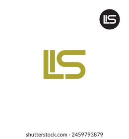 LIS Logo Letter Monogram Design