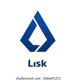 Lisk Cryptocurrency Coin Sign