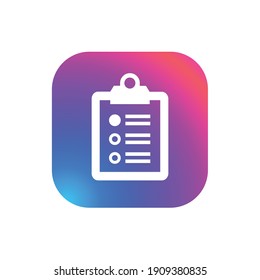 List - App Icon Button