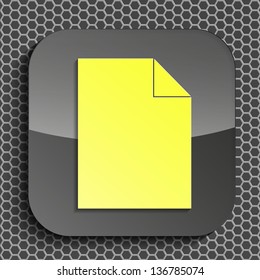 list blaa creative icon in modern style, eps10 vector