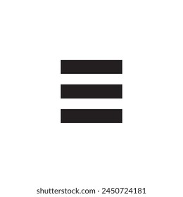 List bullets vector icon. Menu format flat sign design. Formatting items symbol pictogram. Hamburger list ellipsis icon. Ellipsis menu sign. Burger menu sign. UX UI icon