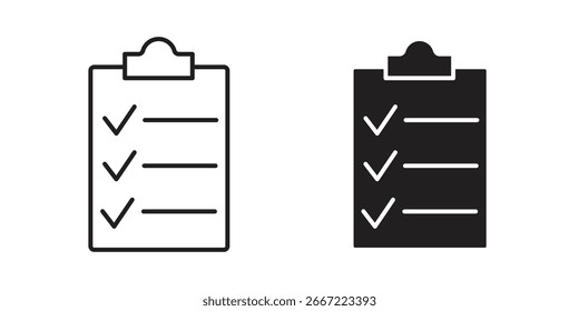 List check icon. doodle graphics vectors