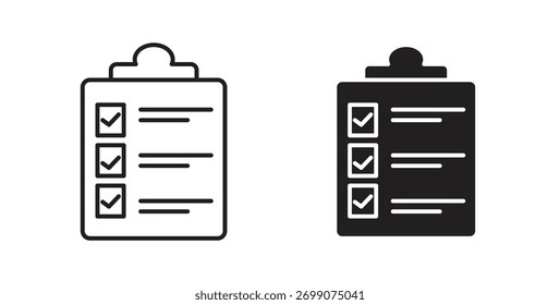 Lista check icon simple flat trend moderno Diseño gráfico abstracto logotipo