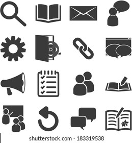 List of classroom related icons