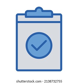 list done Vector icon which is suitable for commercial work and easily modify or edit it

