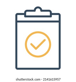list done Vector icon which is suitable for commercial work and easily modify or edit it

