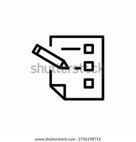 list fill icon sign vector