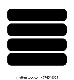  list Glyph icon