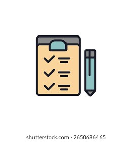 colección de icono de lista. Estilo de diseño con fondo