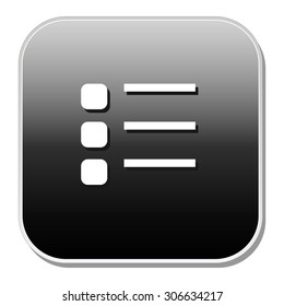 List icon - Content view options