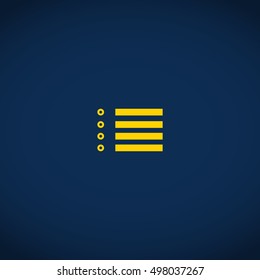 List icon - Content view options