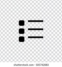 List icon - Content view options