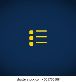 List icon - Content view options