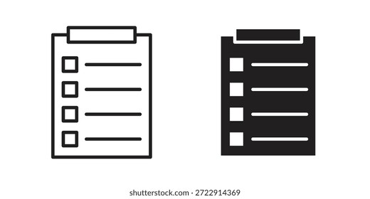 Liste Symbol Designs Sammlung für mobile, ui, Web.