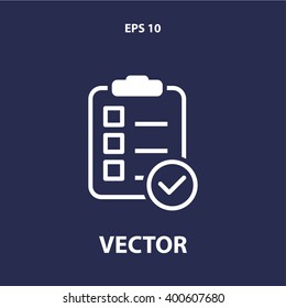 list icon. form vector eps10 icon

