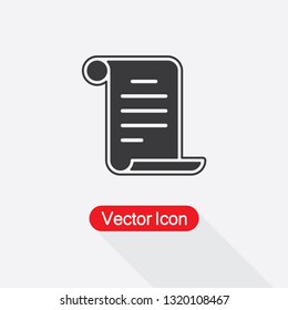 List Icon, Form Icon Vector Illustration Eps10