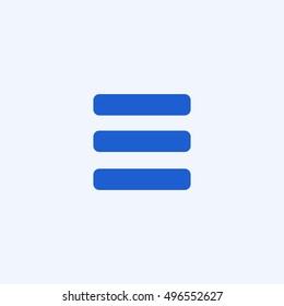 list icon, isolated, white background