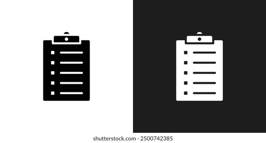 List icon line art vector