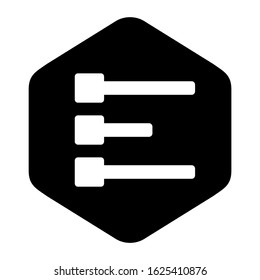 list icon or logo isolated sign symbol vector illustration - high quality black style vector icons

