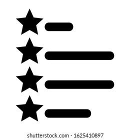 list icon or logo isolated sign symbol vector illustration - high quality black style vector icons
