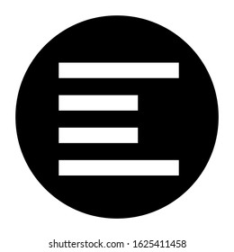 list icon or logo isolated sign symbol vector illustration - high quality black style vector icons
