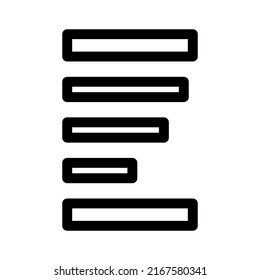 list icon or logo isolated sign symbol vector illustration - high quality black style vector icons
