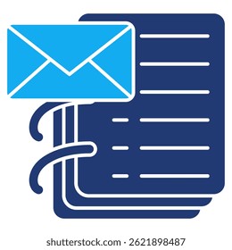 List icon represented by List symbol Dualtone style.
