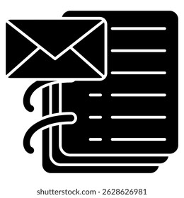Icono de lista representado por el símbolo de lista Estilo relleno negro.