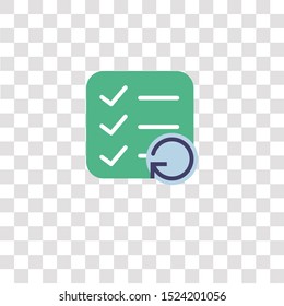 list icon sign and symbol. list color icon for website design and mobile app development. Simple Element from interaction assets collection for mobile concept and web apps icon.