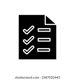 list icon Simple thin line logo