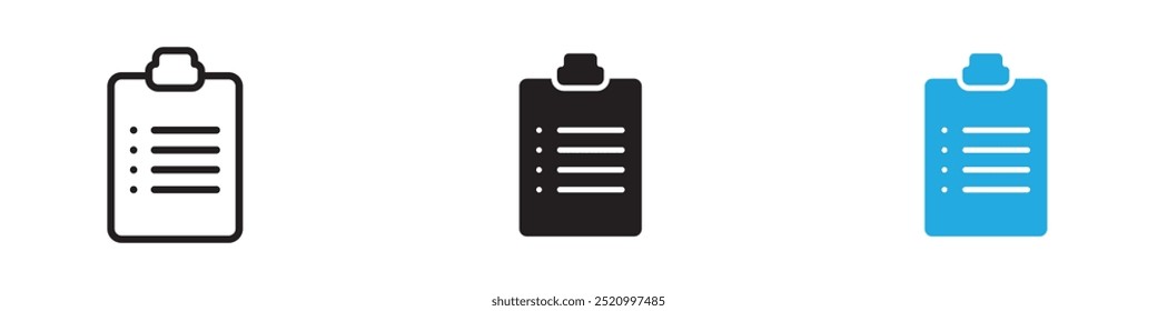 Listensymbol, dünne Liniendiagramm