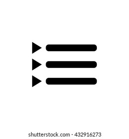 list icon ui vector eps jpg picture flat app web art object eps10