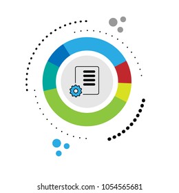 List icon vector.Can be used as icon or logo for websites, applications, mobile and UI design, vector illustration