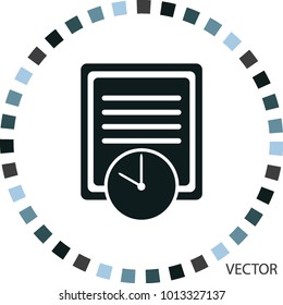 list icon, vector design