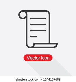 List Icon Vector Illustration Eps10