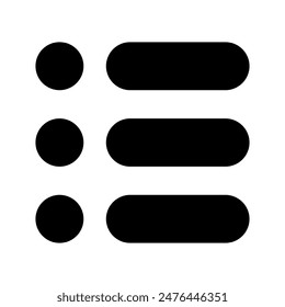 Liste Symbol Vektorgrafik Symbol Design Illustration