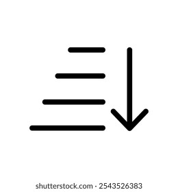 List Icon Vector Symbol Design Illustration