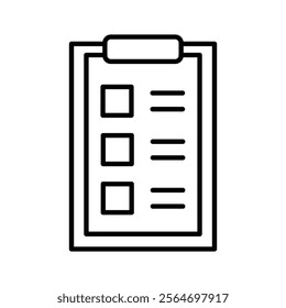 list icon vector symbol isolated