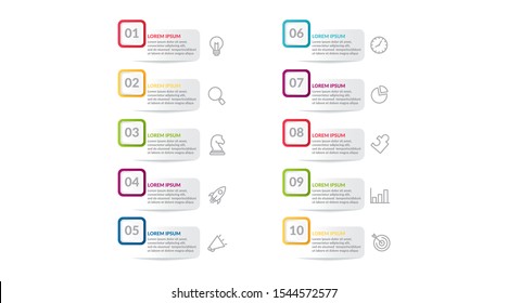 list infographic template design . business infographic concept for presentations, banner, workflow layout, process diagram, flow chart and how it work